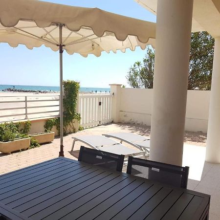 Belle villa sur vaste plage Palavas Montpellier Extérieur photo