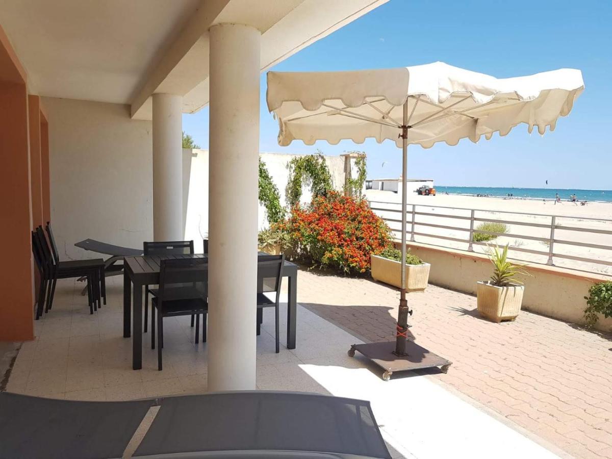 Belle villa sur vaste plage Palavas Montpellier Extérieur photo