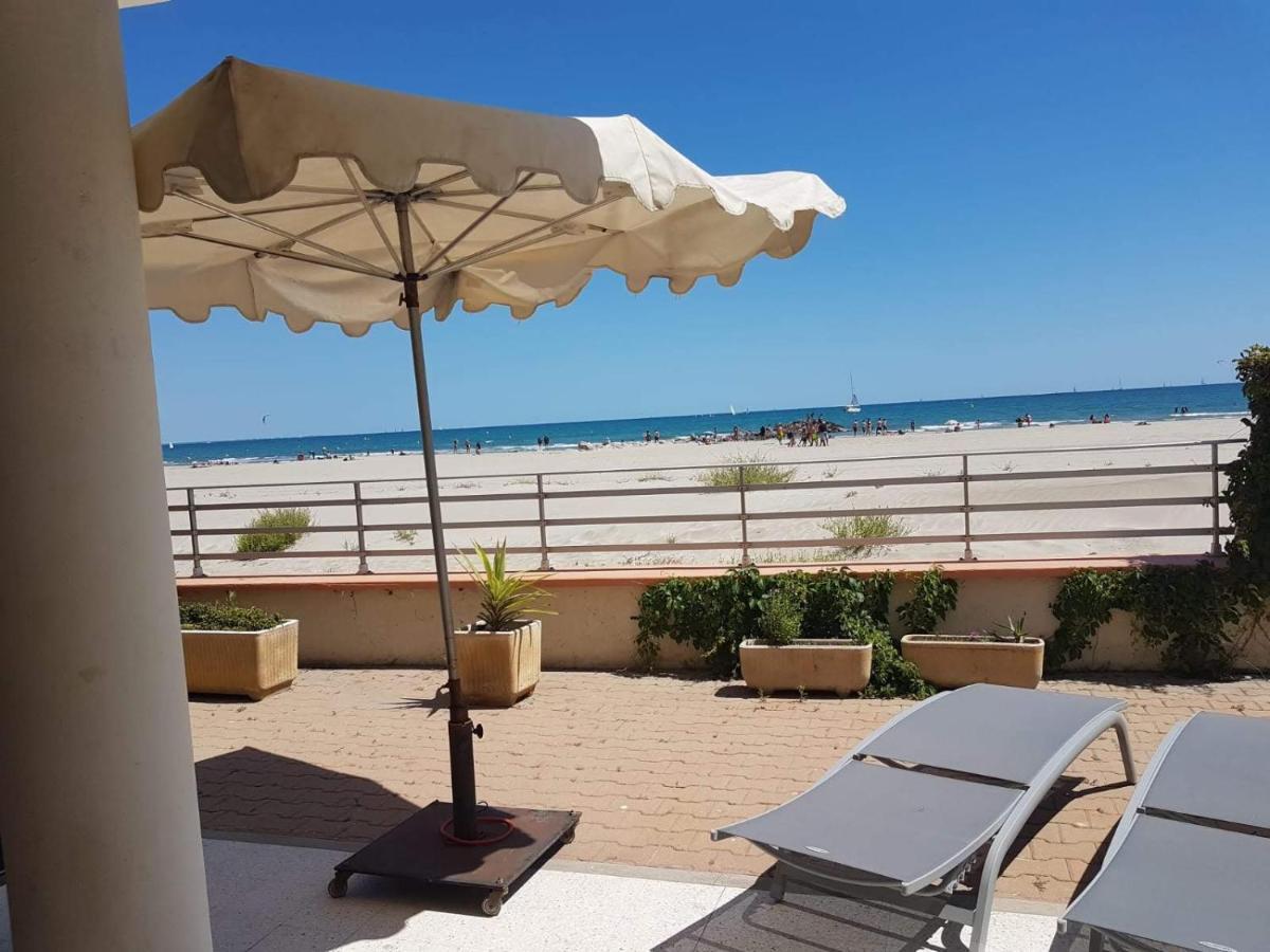 Belle villa sur vaste plage Palavas Montpellier Extérieur photo
